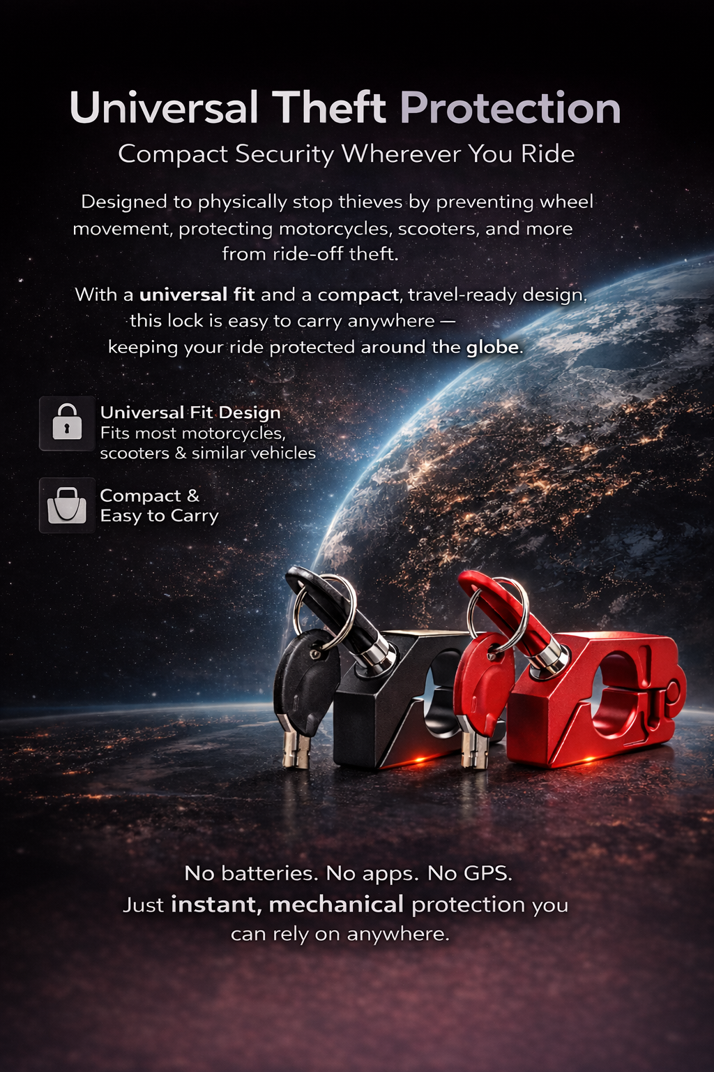 Brake Lever Bike Lock